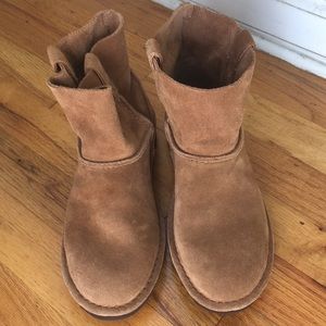 UGG Alida Unlined Boot in Chestnut Brown Suede Leather